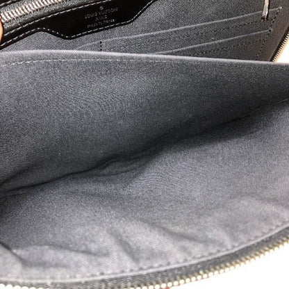 Louis Vuitton Damier Graphite Poche Document N48247 Bag Clutch Bag Second Bag