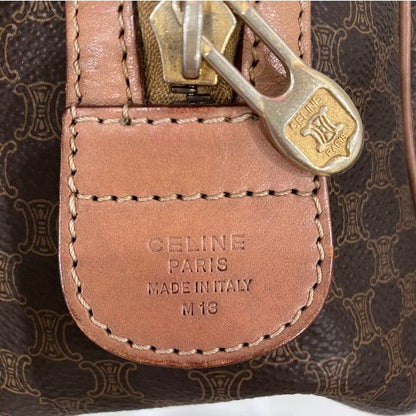 Celine Macadam Brown Bag Handbag Unisex