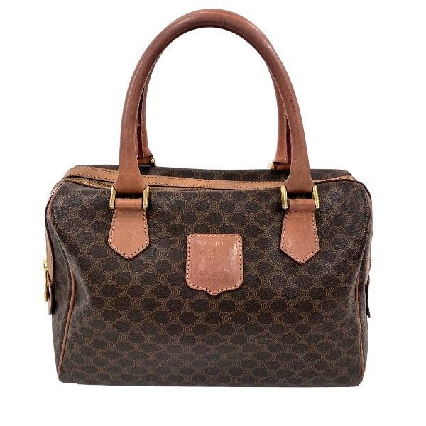 Celine Macadam Brown Bag Handbag Unisex