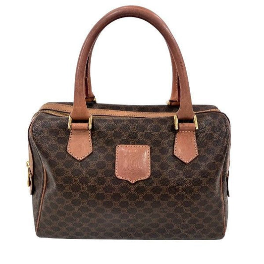 Celine Macadam Brown Bag Handbag Unisex