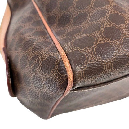 Celine Macadam Brown Bag Handbag Unisex