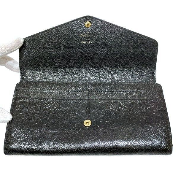 Louis Vuitton Monogram Empreinte Portefeuille Sarah M61182 Long Wallet Unisex