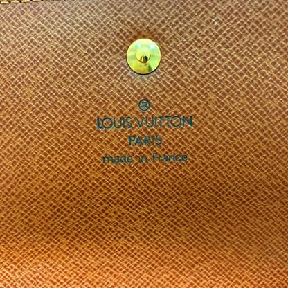 Louis Vuitton Monogram Porto Tresor International M61215 Long Wallet Trifold