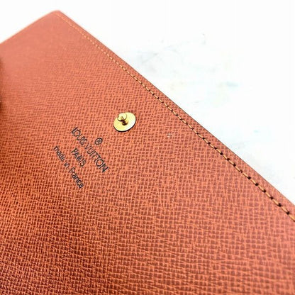 Louis Vuitton Monogram Porto Tresor International M61215 Long Wallet Trifold