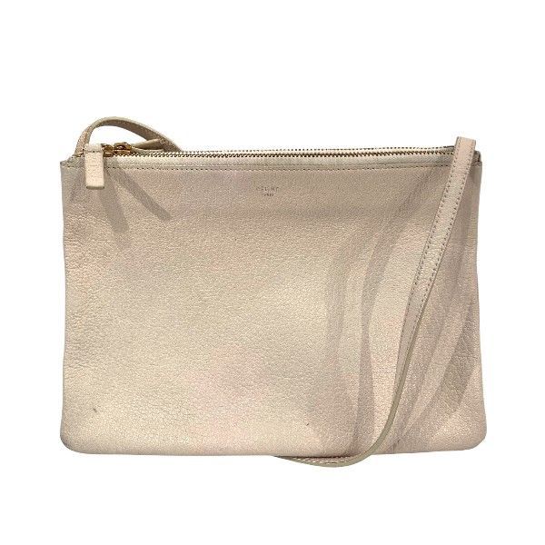 Celine Trio Large Brown Bag Shoulder Bag Ladies