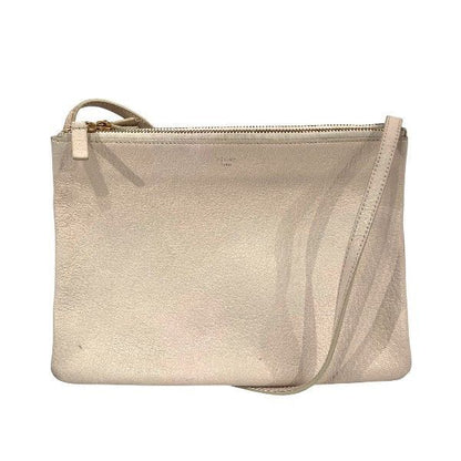 Celine Trio Large Brown Bag Shoulder Bag Ladies