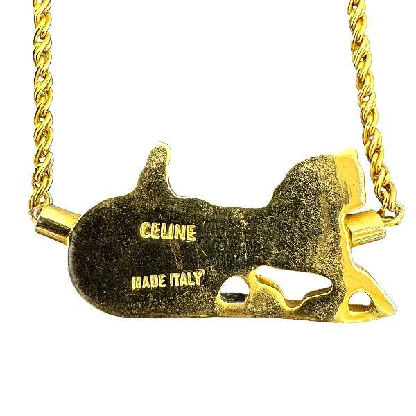 Celine Carriage Motif Necklace 280976 Brand Accessories Necklace Unisex