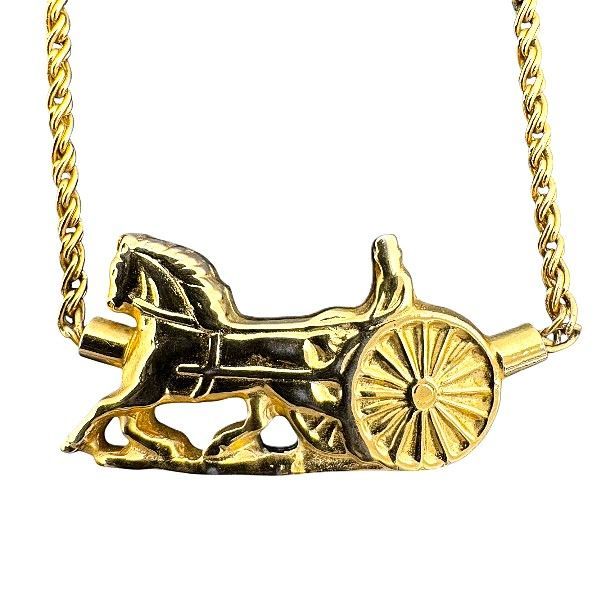 Celine Carriage Motif Necklace 280976 Brand Accessories Necklace Unisex