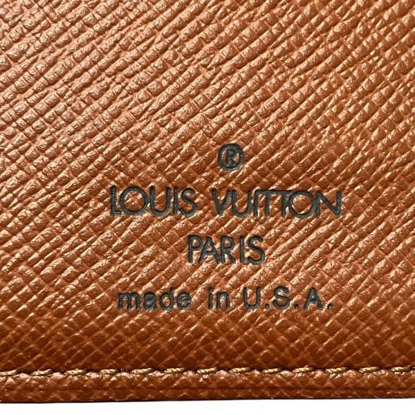 Louis Vuitton Monogram Continental Clutch T61217 Clasp Pocket Long Wallet