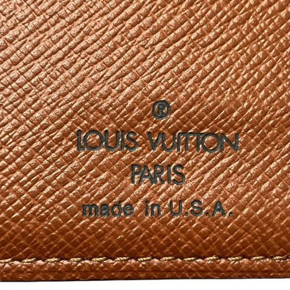 Louis Vuitton Monogram Continental Clutch T61217 Clasp Pocket Long Wallet
