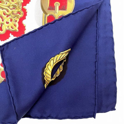 Hermes Carre 90 Cuivreries Copperwork Brand Accessories Scarf Women's