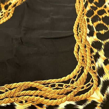 Dior Logo Animal Brand Accessories Scarf Women's