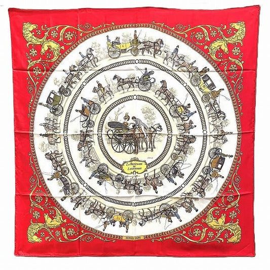 Hermes Carre90 Long Chien's Walk LA Promenade de Longchamps Brand Accessories