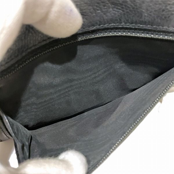 Chanel A01433 Coco Mark Caviar Skin Bifold Wallet Women's