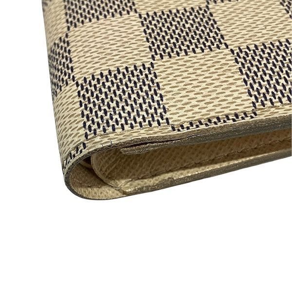 Louis Vuitton Damier Azure Portefeuille Marco N60018 Wallet Bifold Wallet Unisex