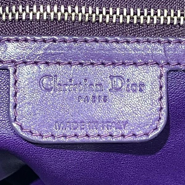 Dior Cannage Lady Dior Purple Bag Handbag Ladies