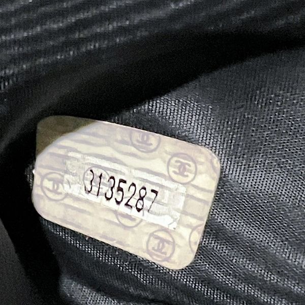 Chanel A01433 Coco Mark Caviar Skin Bifold Wallet Women's