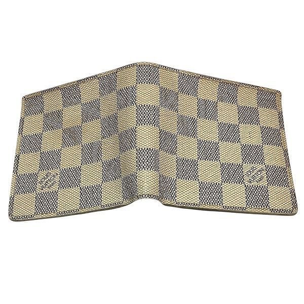 Louis Vuitton Damier Azure Portefeuille Marco N60018 Wallet Bifold Wallet Unisex