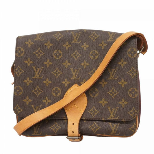 Louis Vuitton Shoulder Bag Monogram Cartesiere GM M51252 Brown Ladies