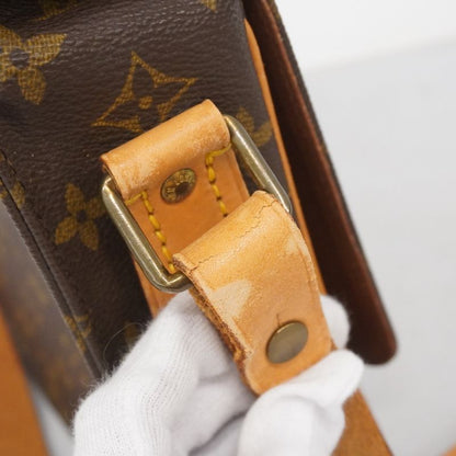 Louis Vuitton Shoulder Bag Monogram Cartesiere GM M51252 Brown Ladies