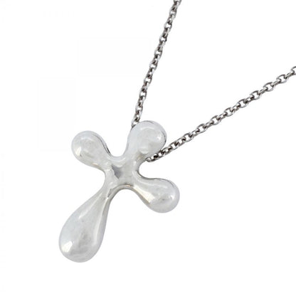 Tiffany & Co Necklace Small Cross Silver 925 Women