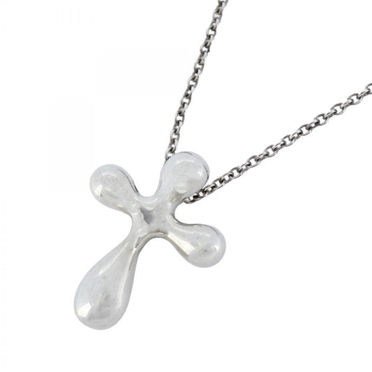 Tiffany & Co Necklace Small Cross Silver 925 Women