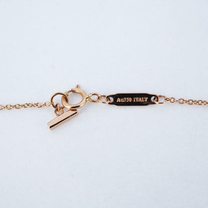 Tiffany & Co Necklace T-smile Mini 18K Pink Gold Pink Gold Pink Sapphire Ladies