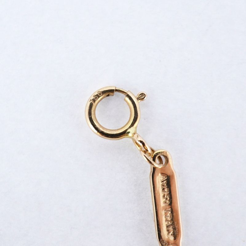 Tiffany & Co Necklace T-smile Mini 18K Pink Gold Pink Gold Pink Sapphire Ladies