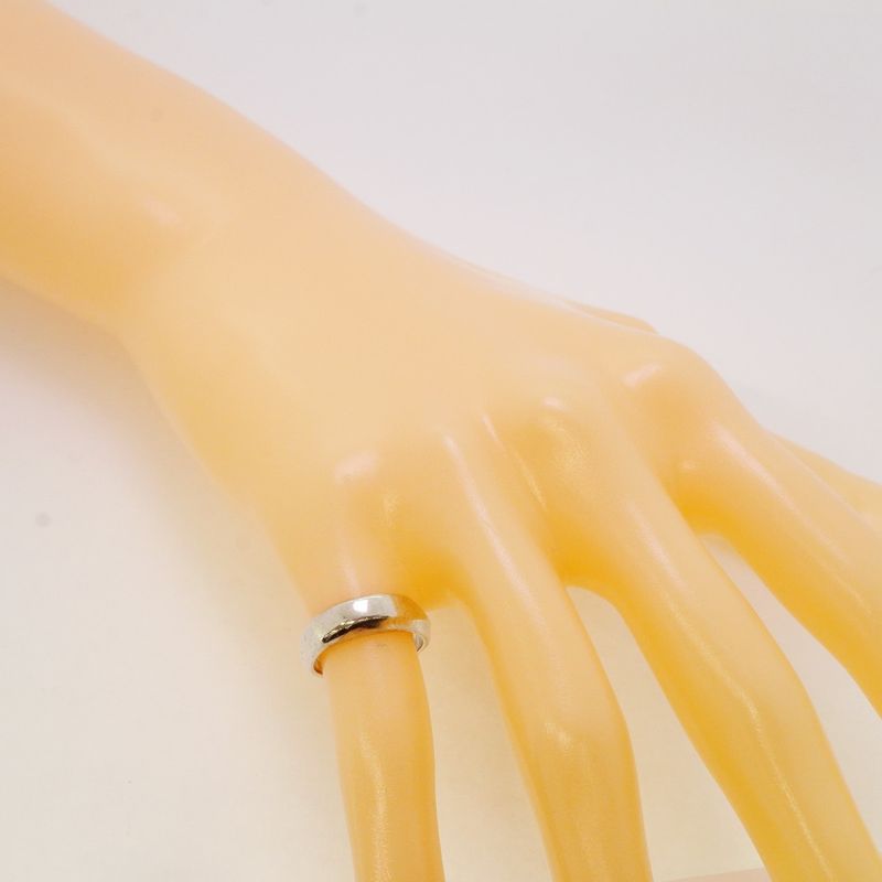 Tiffany & Co Ring Knife Edge Silver 925 Size 7 Ladies