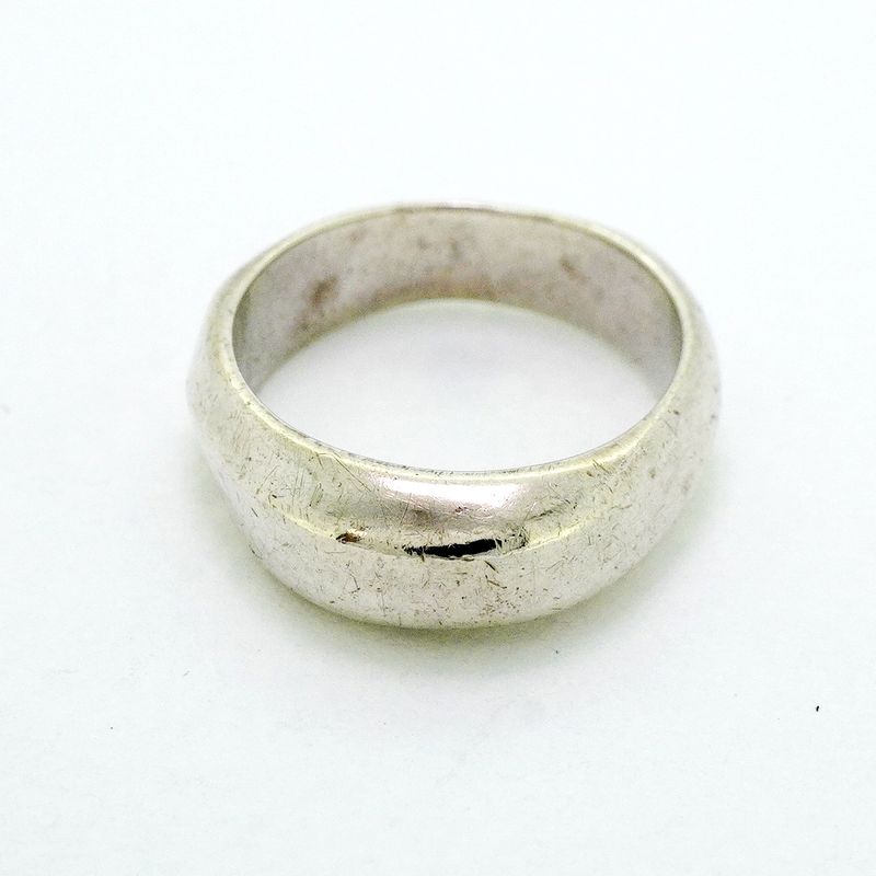 Tiffany & Co Ring Knife Edge Silver 925 Size 7 Ladies