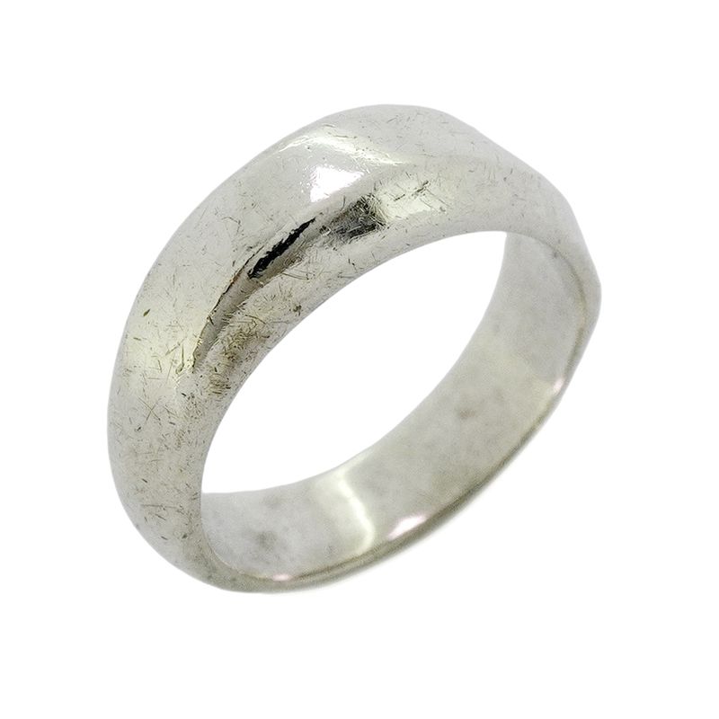 Tiffany & Co Ring Knife Edge Silver 925 Size 7 Ladies