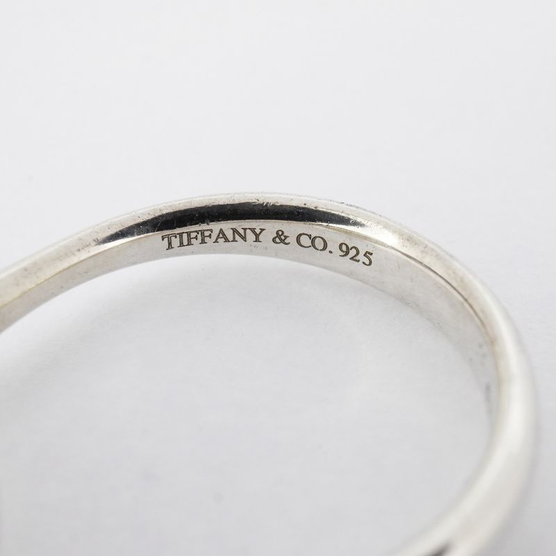 Tiffany & Co Ring Bean Silver 925 Size 11 Ladies