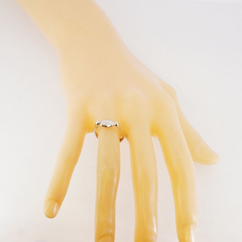 Tiffany & Co Ring Bean Silver 925 Size 11 Ladies