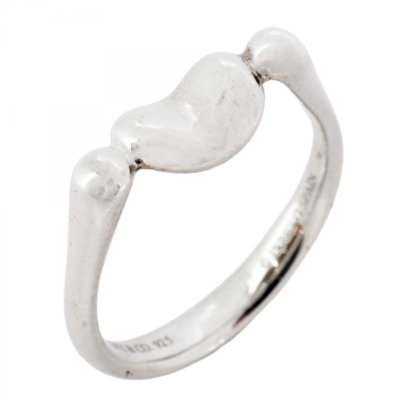 Tiffany & Co Ring Bean Silver 925 Size 11 Ladies