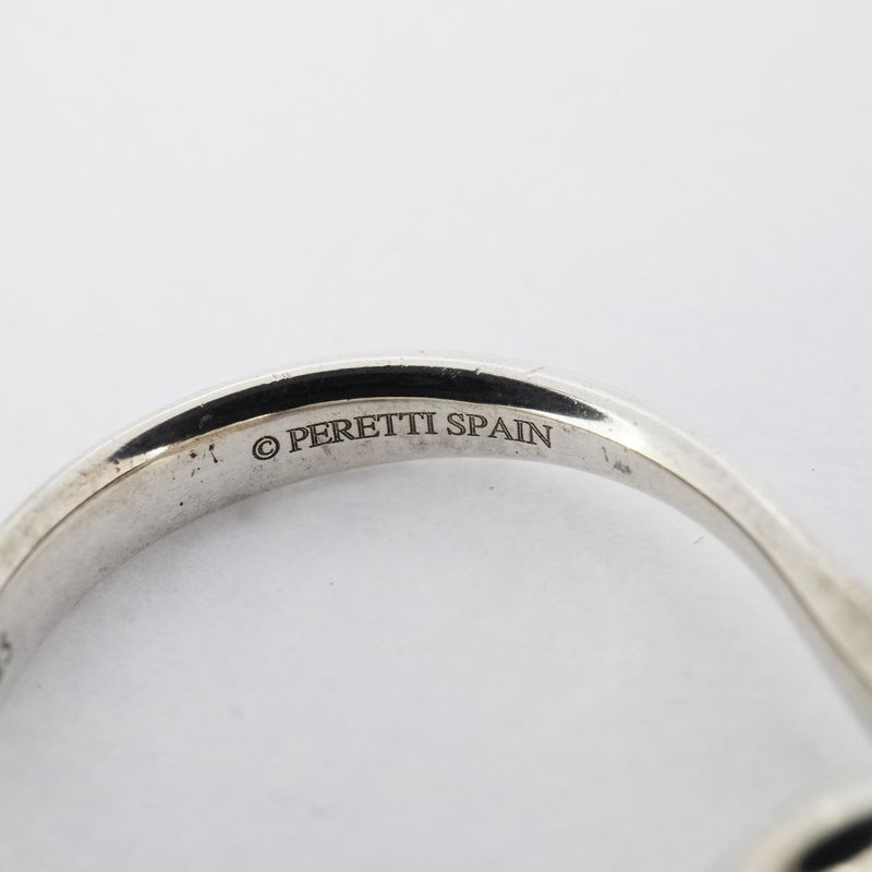 Tiffany & Co Ring Bean Silver 925 Size 11 Ladies