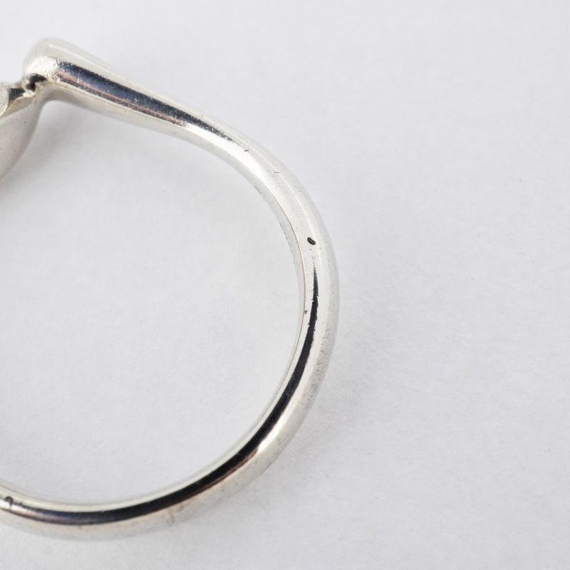 Tiffany & Co Ring Bean Silver 925 Size 11 Ladies