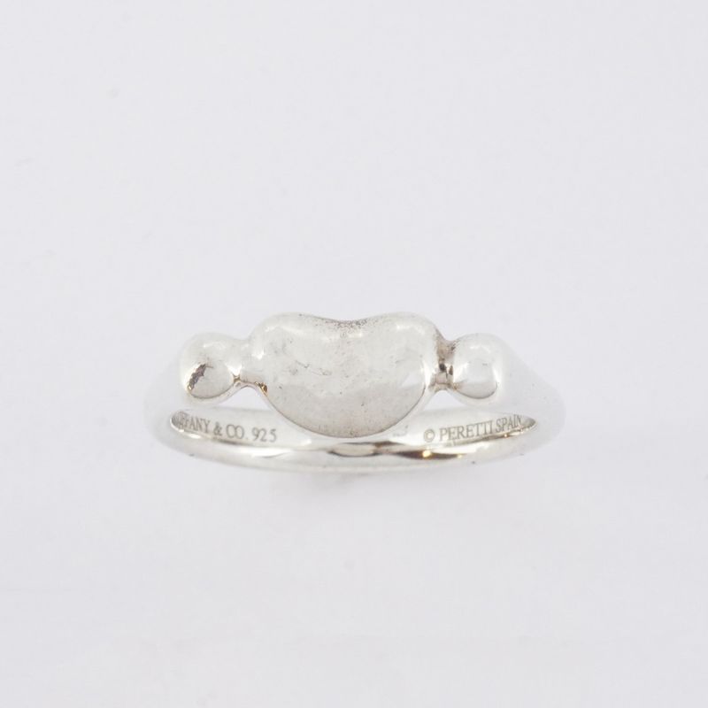 Tiffany & Co Ring Bean Silver 925 Size 11 Ladies