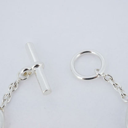 Hermes Bracelet Chaine D'ancre Farandole Silver 925 Ladies