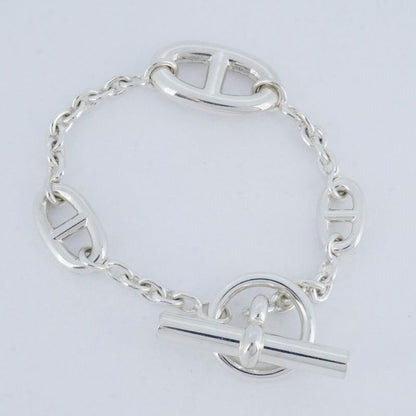 Hermes Bracelet Chaine D'ancre Farandole Silver 925 Ladies