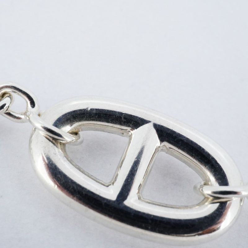 Hermes Bracelet Chaine D'ancre Farandole Silver 925 Ladies