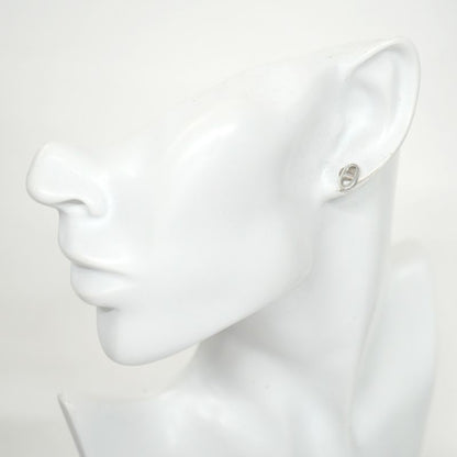 Hermes Earrings Chaine D'ancre 925 Silver Men Women Unisex