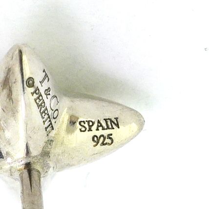 Tiffany & Co Earrings Sirius Star 925 Silver Ladies