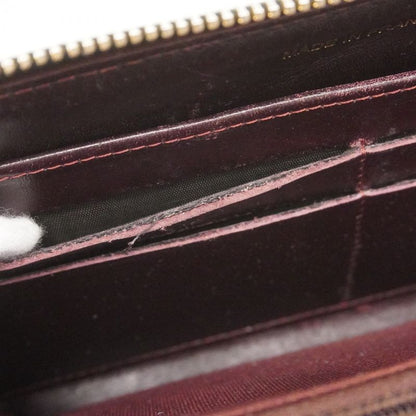 Chanel Long Wallet Matelasse Caviar Skin Black Gold Hardware Women