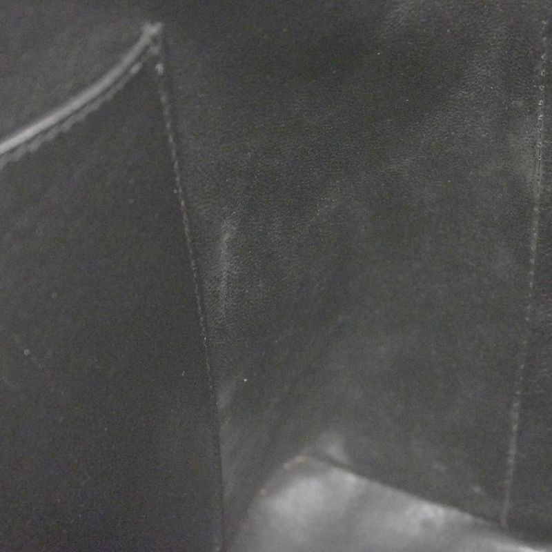 Chanel Tote Bag Revival Tote Caviar Skin Black Silver Hardware Women's