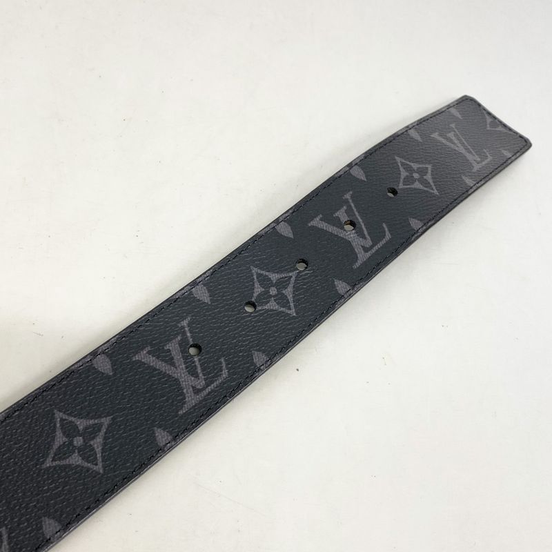 Louis Vuitton Belt Monogram - Eclipse Santure LV Initials 40mm (1.57in)