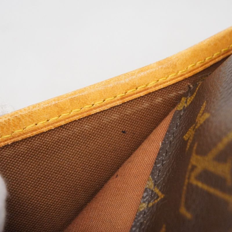 Louis Vuitton Shoulder Bag Monogram Popin Clairon M40008 Brown Ladies