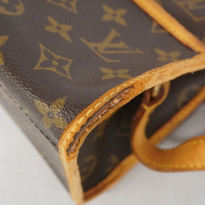 Louis Vuitton Shoulder Bag Monogram Popin Clairon M40008 Brown Ladies