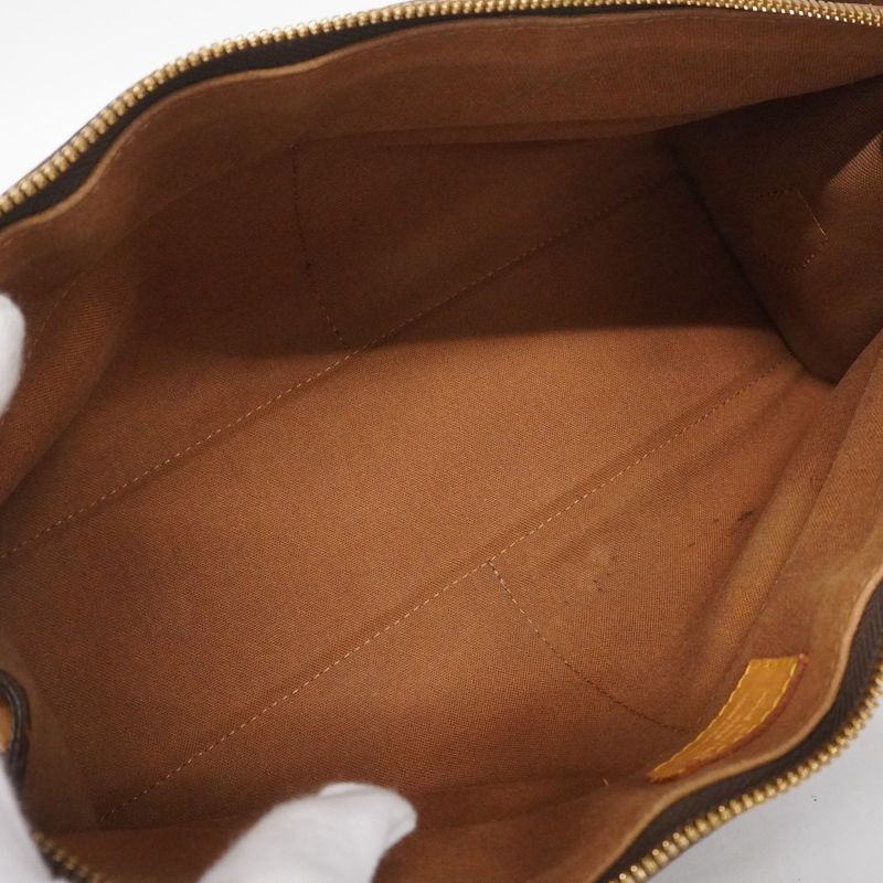 Louis Vuitton Shoulder Bag Monogram Popin Clairon M40008 Brown Ladies