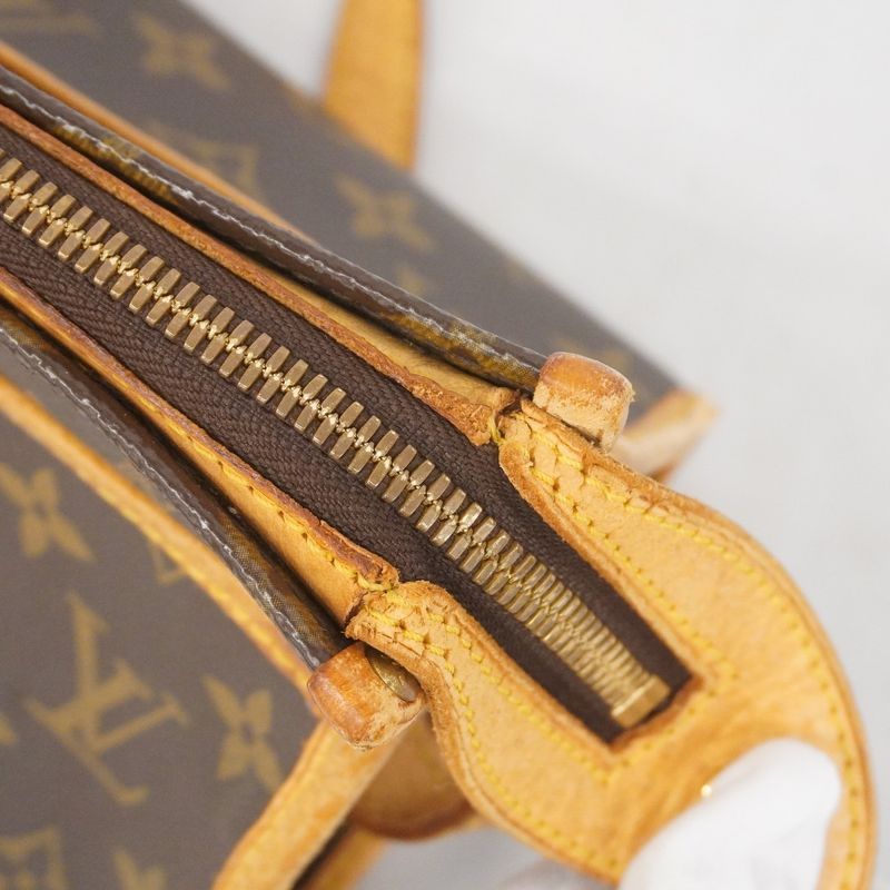 Louis Vuitton Shoulder Bag Monogram Popin Clairon M40008 Brown Ladies