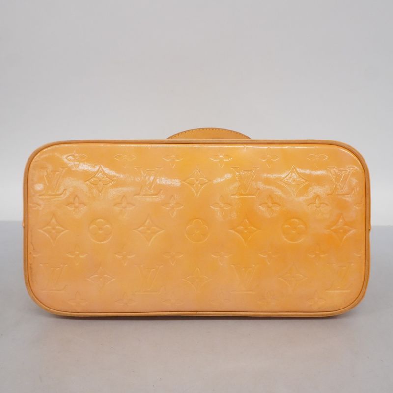 Louis Vuitton Tote Bag Vernis Houston M91054 Rose Women's